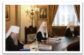 Слово Святейшего Патриарха Кирилла на заседании Высшего Церковного Совета 25 июня 2015 года